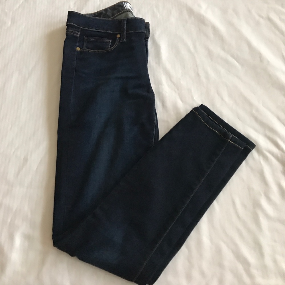 Paige Skyline Skinny Dark wash
